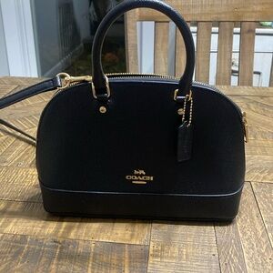 Black Coach shoulder bag
